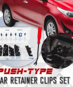 Push-Type Car Retainer Clips Set