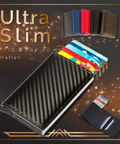 RFID Ultra Slim Pop-Up Wallet