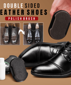 Double Sided Leather Shoes Polish Brush
