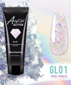 New Glitter AcrylicGel Nail Extension Kit Set