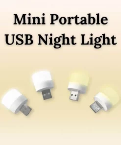 portable usb mini led night light