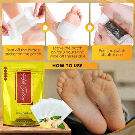 Anti-Swelling Ginger Detoxing Patch - 70% OFF