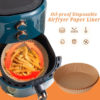 Oil-Proof Air Fryer Disposable Paper Liner