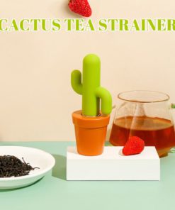 Elegant Cactus Tea Strainer