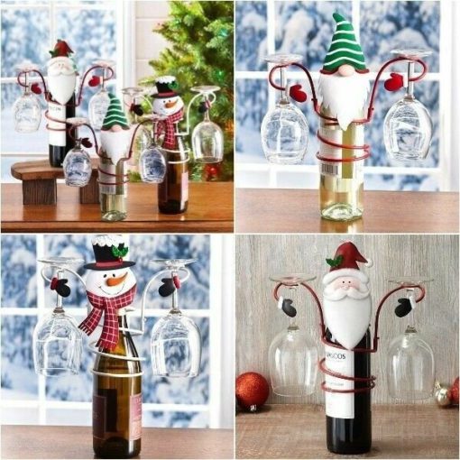 🎅☃Holiday Gift & Glass Holders - Christmas decoration🎄