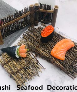Vintage Bamboo Sushi Tray