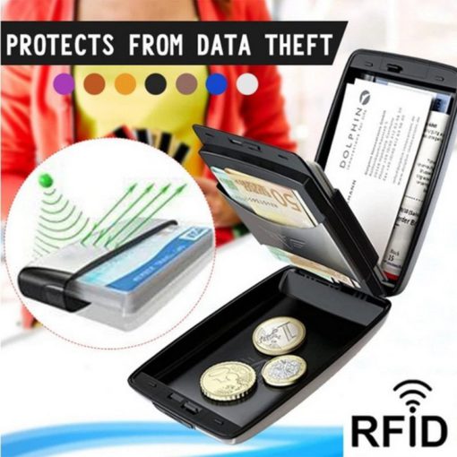 RFID aluminum alloy wallet clip