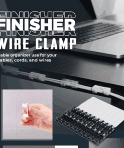 Home Essentials: Finisher Wire Clamp (60PCS)