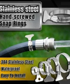 Stainless steel Hand-screwed Snap Rings