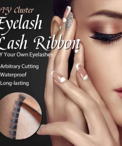 DIY Cluster Eyelash Lash Ribbon