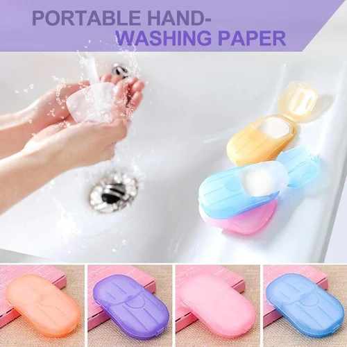 Portable Hand-Washing Paper 5 Boxes