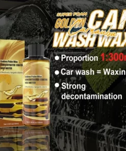 Golden Carnauba Car Wash Wax