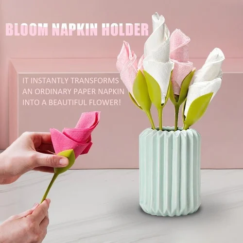 Bloom Napkin Holder - Make life romantic