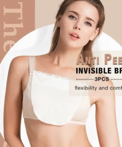 Lace privacy invisible bra
