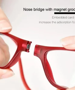 🔥HOT SALE🔥 Portable magnetic hanging neck reading glasses
