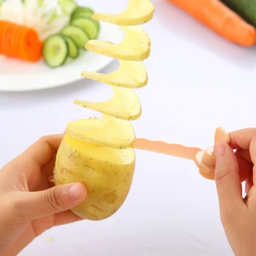 3 String Rotate Potato Slicer
