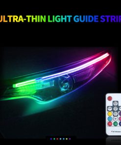 2pcs DRL Multicolor LED Light