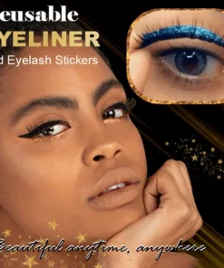 🔥HOT SALE 🔥Waterproof&Reusable Eyeliner And Eyelash Stickers