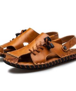 Men's Cowhide Outdoor Dual-purpose Sandals