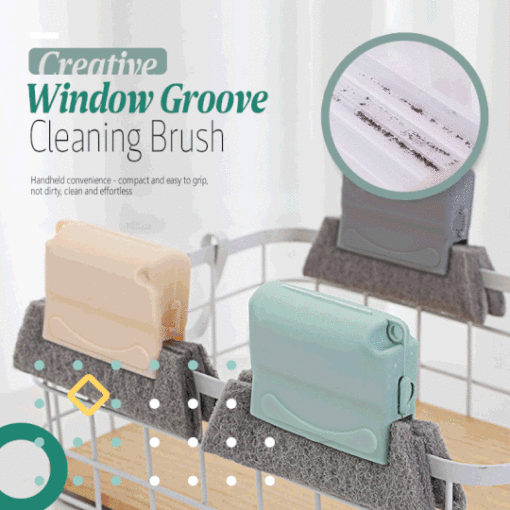 Creative Window Groove Cleaning Brush