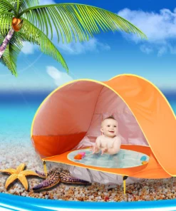Baby Beach Tent Children Waterproof Pop Up Sun Awning Tent