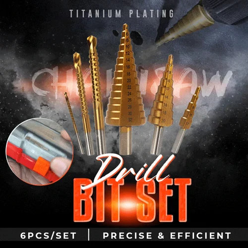 Titanium Plating Drill Bit Set