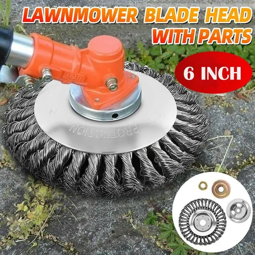 Unbreakable Lawn Mower Blade Head