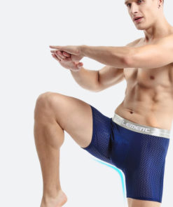 Running Men Ice Silk Mesh Underpants For Men
