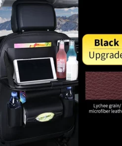 2022 New Leather Car Seat Back Organizer✅Available for all cars (Bear up to 15kg/33lb Items)