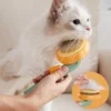 Pet pumpkin brush