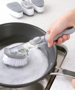 Kitchen Sink Scrubber Dish Washing Brush Tool