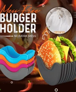 Mess-free Burger Holder