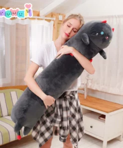 Mewaii Loooong Family Long Cat Kitten Stuffed Animal Kawaii Plush Pillow Squish Toy