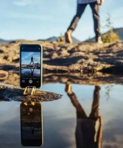 Portable card phone holder