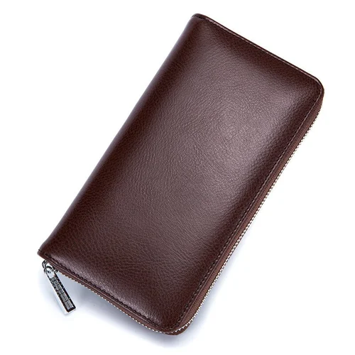 🔥Unisex Anti-Credit Card Fraud Multi-compartment Genuine Leather Wallet
