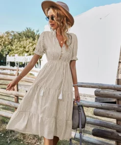 Alternative view of New Fashion Spring Summer Dress For Women