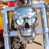 Halloween Motorcycle Skull Headlamp