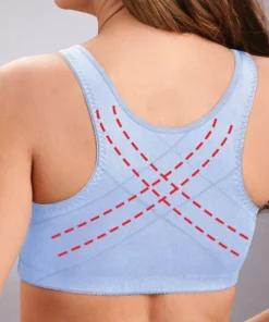 Front hooks, stretch-lace, super-lift, and posture correction