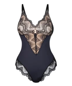 Sexy Lace Tummy Control Bodysuit