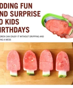 Popsicle Shape Mold Watermelon Slice Model