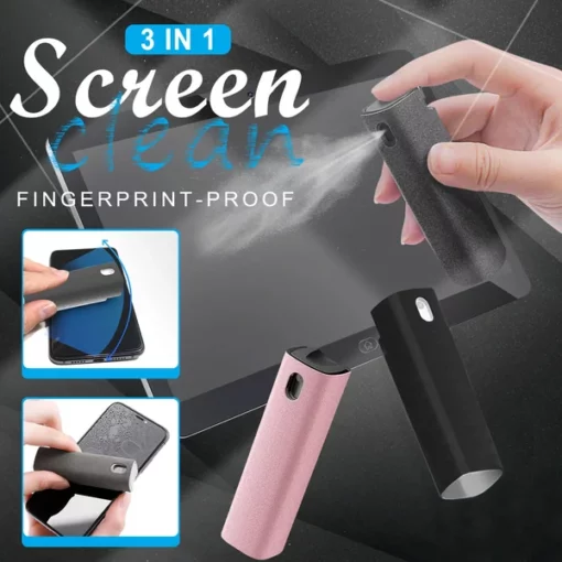 3 In 1 Screen Cleaner Spray