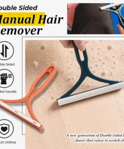 Double ended manual hair remover