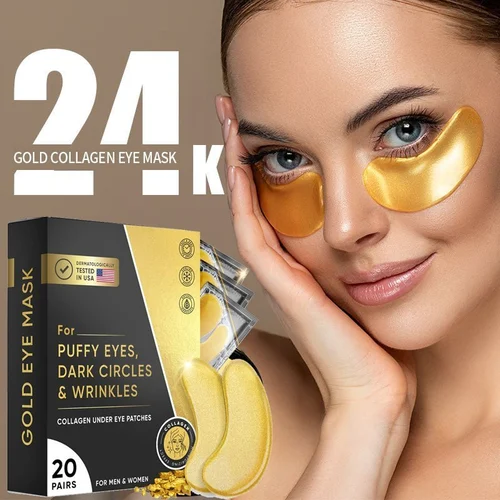 24K Gold Collagen Anti-Aging Eye Mask