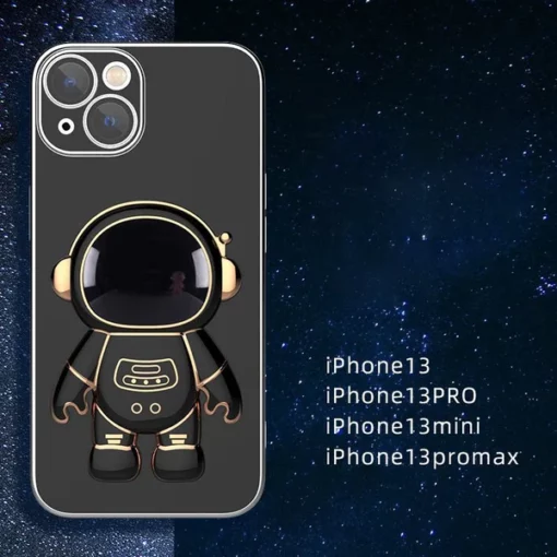 Astronaut Folding Bracket iPhone Case