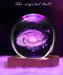 Colourful Gradient 3D Crystal Ball Light