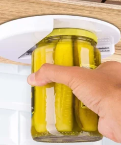 The Grip Jar Opener-Opens Any Size/Type of Lid Effortlessly