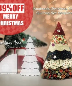 Handmade Christmas Tree Quilting Set-With Instructions