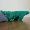 3D Knit Crocodile Socks