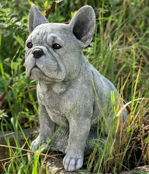 French Bulldog Statue Dog Memorial