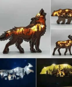 💕3D Carving Forest Animal Gift💕